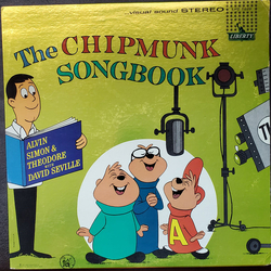The Chipmunks / David Seville The Chipmunk Songbook Vinyl LP USED
