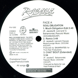 Rascalz Soul Obligation Vinyl 12" USED