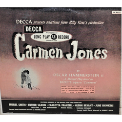 Oscar Hammerstein II Carmen Jones Vinyl LP USED