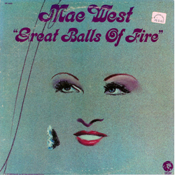Mae West Great Balls Of Fire Vinyl LP USED