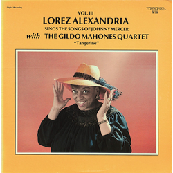 Lorez Alexandria / The Gildo Mahones Quartet Sings The Songs Of Mercer Vol. III - Tangerine Vinyl LP USED
