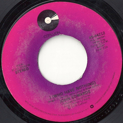 John Edwards (3) Nobody, But You Vinyl 7" USED