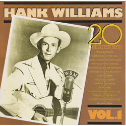 Hank Williams 20 Greatest Hits Vol.1 Vinyl LP USED