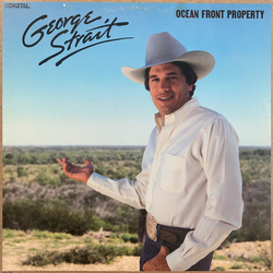 George Strait Ocean Front Property Vinyl LP USED