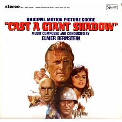 Elmer Bernstein Cast A Giant Shadow (Original Motion Picture Score) Vinyl LP USED