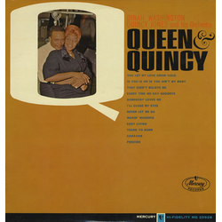 Dinah Washington / Quincy Jones And His Orchestra Queen & Quincy Vinyl LP USED