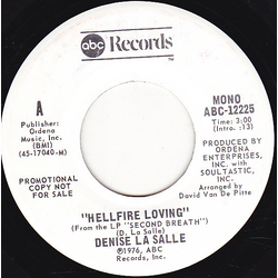 Denise LaSalle Hellfire Loving Vinyl 7" USED