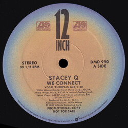 Stacey Q We Connect USED VINYL 12INCH 33 S RPM PROMO