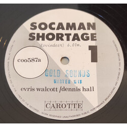 Earl Brooks (3) Socaman Shortage USED VINYL 12INCH 33 S RPM