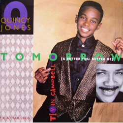 Quincy Jones Tomorrow (A Better You, Better Me) USED VINYL 12INCH 33 S RPM MAXI-SINGLE