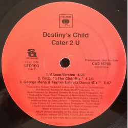 Destiny's Child Cater 2 U USED VINYL 12INCH 33 S RPM PROMO