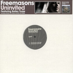 Freemasons / Bailey Tzuke Uninvited USED VINYL 12INCH 33 S RPM