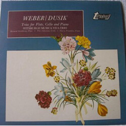 Carl Maria Von Weber / Jan Ladislav Dusík / Pittsburgh Musica Viva Trio Trios For Flute, Cello And Piano Vinyl LP USED