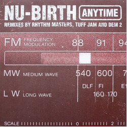 Nu-Birth Anytime USED VINYL 12INCH 33 S RPM