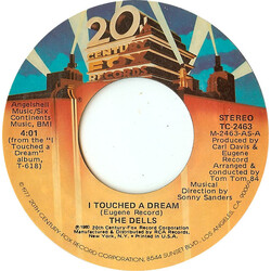 The Dells I Touched A Dream / All About The Paper USED VINYL 7INCH 45 RPM STYRENE