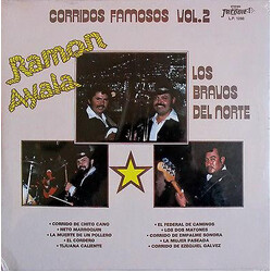 Ramón Ayala / Los Bravos del Norte de Ramón Ayala Corridos Famosos Vol. 2 Vinyl LP USED