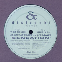 Electric Tease / Mosquito (3) Sensation USED VINYL 12INCH