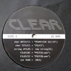 Primitive Sci-Fi PSCF2 USED VINYL 12INCH 45 RPM