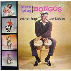 Jack Costanzo Learn, Play Bongos With "Mr. Bongo" Vinyl LP USED