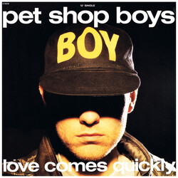 Pet Shop Boys Love Comes Quickly USED VINYL 12INCH SINGLE 33 S RPM
