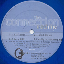 The Connection Machine Bitflower USED VINYL 12INCH LIMITED EDITION