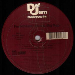 Funkmaster Flex / Big Kap Ill Bomb USED VINYL 12INCH 33 S RPM STEREO