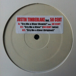 Justin Timberlake / 50 Cent Cry Me A River USED VINYL 12INCH WHITE LABEL
