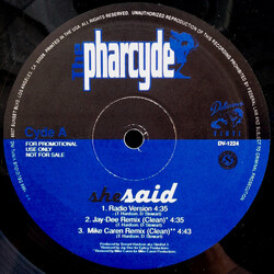 The Pharcyde She Said USED VINYL 12INCH PROMO