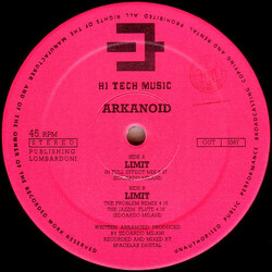 Arkanoid Limit USED VINYL 12INCH 45 RPM