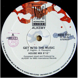 Alkemy Get Into The Music USED VINYL 12INCH 45 RPM