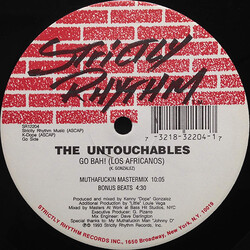 The Untouchables Go Bah! (Los Africanos) / "Little" Louie Anthem Part II USED VINYL 12INCH