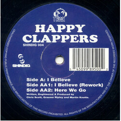 Happy Clappers I Believe USED VINYL 12INCH