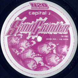 Capital J Uppn' Tha' Ante / Sandgrinder USED VINYL 12INCH 45 RPM