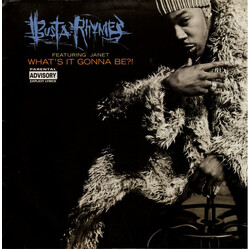 Busta Rhymes / Janet Jackson What's It Gonna Be?! USED VINYL 12INCH 33 S RPM