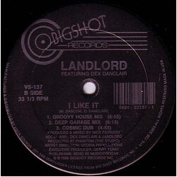 Landlord (2) / Dex Danclair I Like It USED VINYL 12INCH 33 S RPM