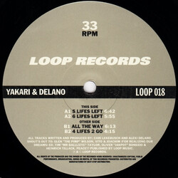 Yakari & Delano Life On The Other Side Vol. 2 USED VINYL 12INCH 33 S RPM
