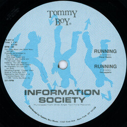 Information Society Running USED VINYL 12INCH 33 S RPM