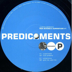 Justin Berkovi Rich Bitches & Superstuds #1 USED VINYL 12INCH 33 S RPM