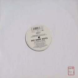 Pet Shop Boys Somewhere USED VINYL 12INCH 33 S RPM STEREO