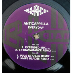 Anticappella Everyday USED VINYL 12INCH PROMO