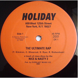 Nice & Nasty 3 The Ultimate Rap USED VINYL 12INCH REISSUE