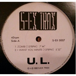 U.L. Zombi USED VINYL 12INCH