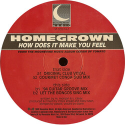 Home-Grown How Does It Make You Feel USED VINYL 12INCH 33 S RPM