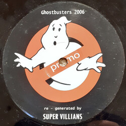 Super Villains Ghostbusters 2006 USED VINYL 12INCH SINGLE SIDED PROMO
