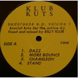 Billy Klub Badbreaks E.P USED VINYL 12INCH