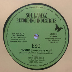 ESG Insane USED VINYL 12INCH 45 RPM