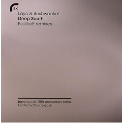 Layo & Bushwacka! Deep South (BadboE Remixes) USED VINYL 12INCH LIMITED EDITION 45 RPM