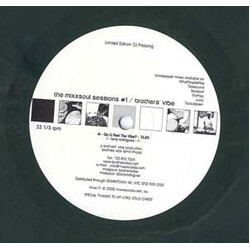 Brothers' Vibe The Mixxsoul Sessions #1 USED VINYL 12INCH LIMITED EDITION 33 S RPM