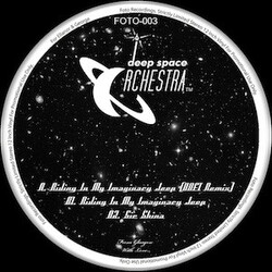 Deep Space Orchestra Riding In My Imaginary Jeep USED VINYL 12INCH 33 S RPM 45 RPM LIMITED EDITION PROMO STEREO