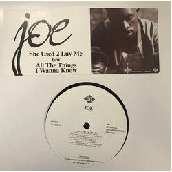 Joe She Used 2 Luv Me USED VINYL 12INCH PROMO